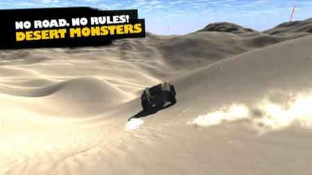 沙漠怪兽赛车版游戏无限金币中文破解版下载