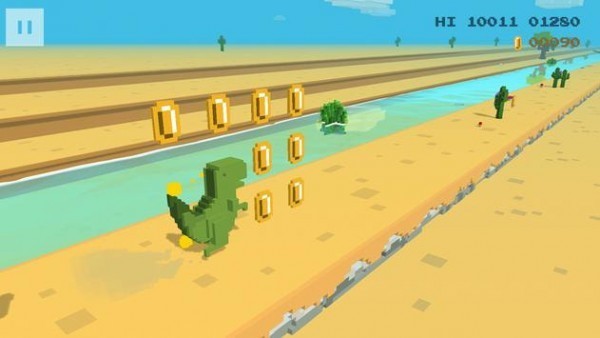 恐龙跑步者3D手机版游戏下载