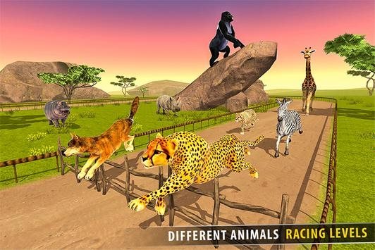 热带草原动物赛跑3D破解版iOS下载