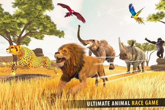热带草原动物赛跑3D破解版iOS下载