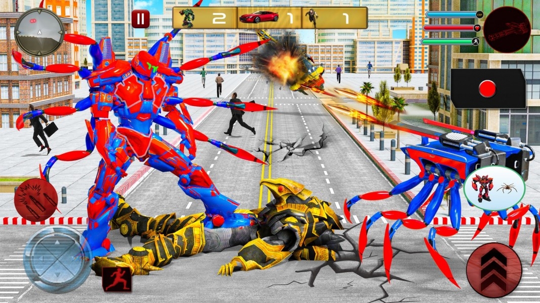 蜘蛛变形英雄中文版iOS游戏预约