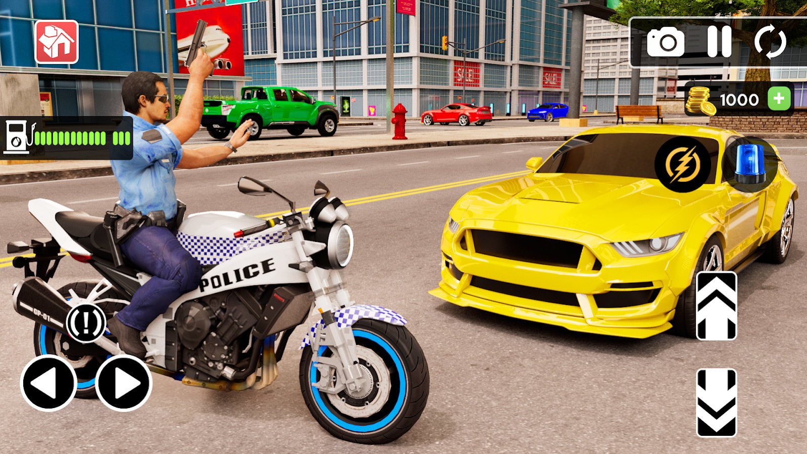 警察驾驶摩托车苹果免费版预约